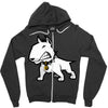 bulldog Zipper Hoodie