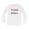 this was a trump shirt but hillary deleted it Long Sleeve Shirts
