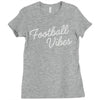 football vibes Ladies Fitted T-Shirt