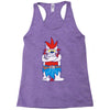 wild aztec monster Racerback Tank
