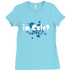 im cute no shit baby Ladies Fitted T-Shirt