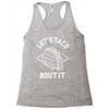 let's taco bout it Racerback Tank