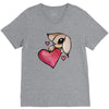 bunny rabbit love V-Neck Tee