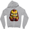 iron man stormtrooper mashup 1 Zipper Hoodie