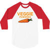 Veggie Powered 3/4 Sleeve Shirt