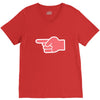 look late V-Neck Tee