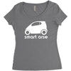 smart arse Women's Triblend Scoop T-shirt
