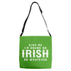 Kiss Me I'm Drunk Or Irish Or Whatever Adjustable Strap Totes