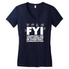 i use random sign language Women's V-Neck T-Shirt