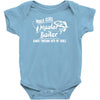 world class master baiter Baby Onesie