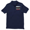 nobody's walking out on this fun old fashioned family christmas we're Men's Polo Shirt