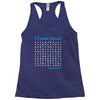 i Found Jesus Racerback Tank