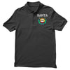 santa christmas Polo Shirt