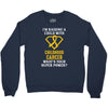 I'm Raising A Child With Childhood Cancer What's Your Super Power Crewneck Sweatshirt