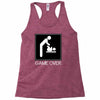 game over baby Racerback Tank