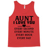 I Love You Aunt Tank Top