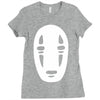 no face noface spirited away chibli manga anime tee Ladies Fitted T-Shirt