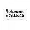 michoacan and jalisco License Plate