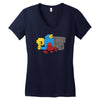 lego guy Women's V-Neck T-Shirt