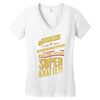 ich bin grossmutter Women's V-Neck T-Shirt