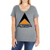 alterra - subnautica colored Ladies Curvy T-Shirt
