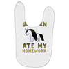 my unicorn ate my homework Baby Bibs