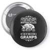 motorcycles Gramps Pin-back button