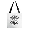 don't stop the music Tote Bags