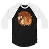 pancake pug 3/4 Sleeve Shirt