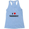 i love summer Racerback Tank
