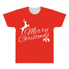 merry christmas flower All Over Men's T-shirt