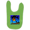 florida palm trees sunset Baby Bibs