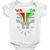 redesignsideas for the flag of wakanda Baby Onesie
