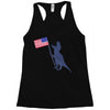 Patriotic T-Rex Racerback Tank