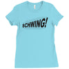 schwing! Ladies Fitted T-Shirt