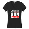just one more gun i promise Women's V-Neck T-Shirt