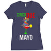 cinco que mayo Ladies Fitted T-Shirt