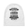 Super Cool Granddad Of A Freaking Awesome Grandson Baby Beanies