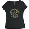 rock flag eagle national park Women's Triblend Scoop T-shirt