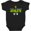 plant powered athlete Baby Bodysuit