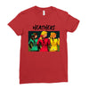 heathers girls black Ladies Fitted T-Shirt