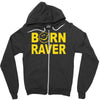 born raver Zipper Hoodie