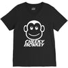 cheeky monkey funny V-Neck Tee