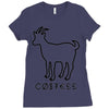 jake paul Goat Ladies Fitted T-Shirt