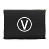vegan symbol Accessory Pouches