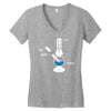 Earth Fire Air Water, 4 Elements Women's V-Neck T-Shirt