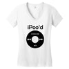 ipoo'd Women's V-Neck T-Shirt