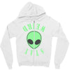 stay weird alien girls Zipper Hoodie