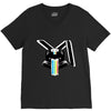Killerbunny2007 Rainbow Overflow V-Neck Tee