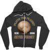 pluto the planet never forget Zipper Hoodie